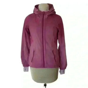 Lululemon Downtime Jacket Violaceous  Gradient Stripe Size 4